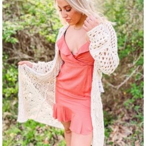 Sweet Talker Crochet Cardi - Free People